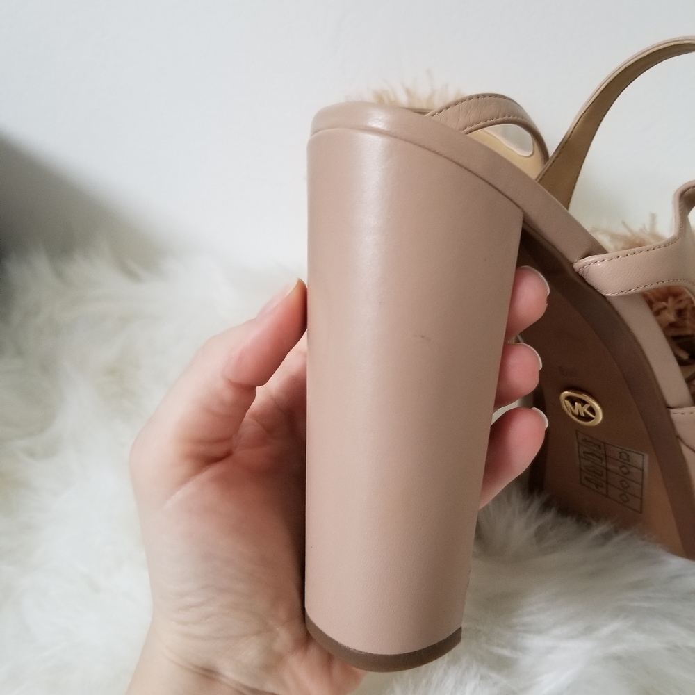 Michaels Kors Fara heels feather sandals - Picture 8 of 8